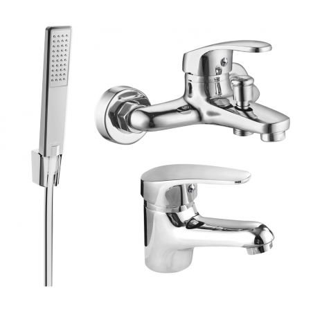 Mexen Erica R72 vannikomplekt, kroom - 746403R72-00
