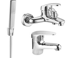 Mexen Erica R72 Badewannenset, Chrom - 746403R72-00