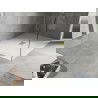 Mexen Hugo receveur de douche rectangulaire SMC 140 x 100 cm, blanc, cache doré - 42101014-G
