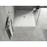 Mexen Hugo ristkülikukujuline dušialus SMC 140 x 100 cm, valge, kuldne kate - 42101014-G