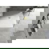 Mexen Hugo rechteckige Duschwanne SMC 130 x 100 cm, weiß, goldene Abdeckung - 42101013-G