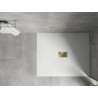 Mexen Hugo ristkülikukujuline dušialus SMC 140 x 100 cm, valge, kuldne kate - 42101014-G
