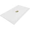 Mexen Hugo rectangular shower tray SMC 170 x 100 cm, white, gold cover - 42101017-G