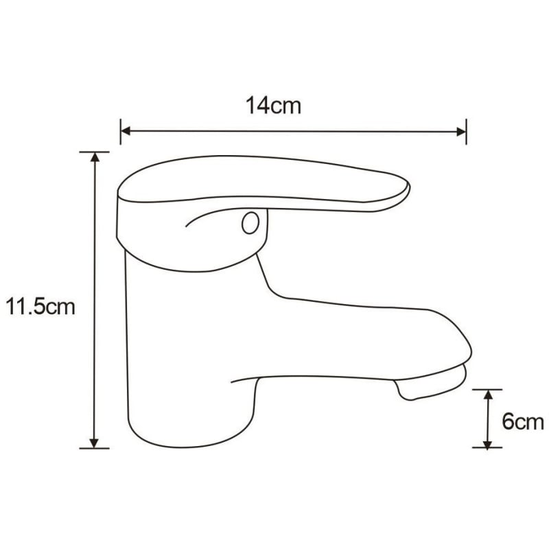 Mexen Erica R72 bathtub faucet with shower set, chrome - 74643R72-00