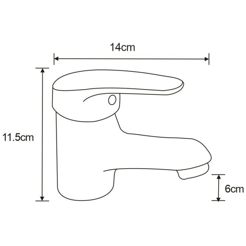 Mexen Erica R72 bathtub faucet with shower set, black - 74643R72-70