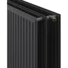 Mexen CVH30 Hygiene panel radiator 900 x 1800 mm, bottom connection, 3716 W, anthracite - W630H-090-180-66