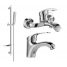 Mexen Fabia DF72 bath set, chrome - 746503DF72-00