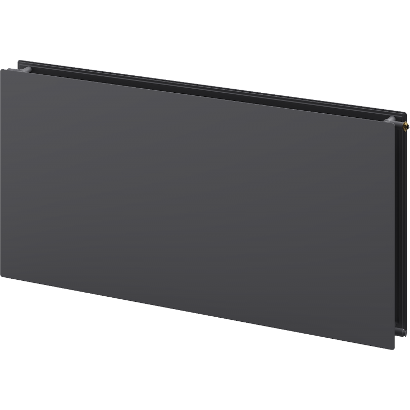 Mexen CVHF20 Hygiene Flat Heizkörperplatten 300 x 1000 mm, Unteranschluss, 568 W, Anthrazit - W620HF-030-100-66