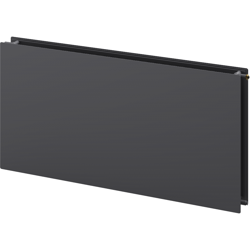 Mexen CVHF20 Hygiene Flachheizkörper 300 x 1100 mm, untere Anschluss, 625 W, Anthrazit - W620HF-030-110-66