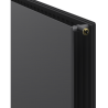Radiateur à panneaux Mexen CVHF20 Hygiene Flat 300 x 2000 mm, connexion inférieure, 1136 W, anthracite - W620HF-030-200-66