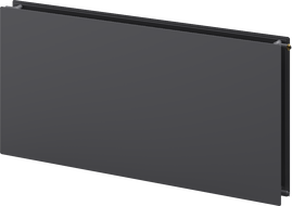 Mexen CVHF20 Hygiène Plat radiateur panneau 300 x 2000 mm, raccordement inférieur, 1136 W, anthracite - W620HF-030-200-66