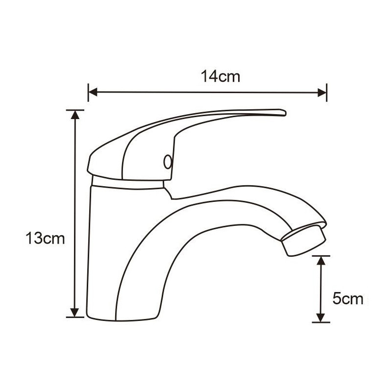 Mexen Fabia DF62 Badezimmerset, Chrom - 746503DF62-00