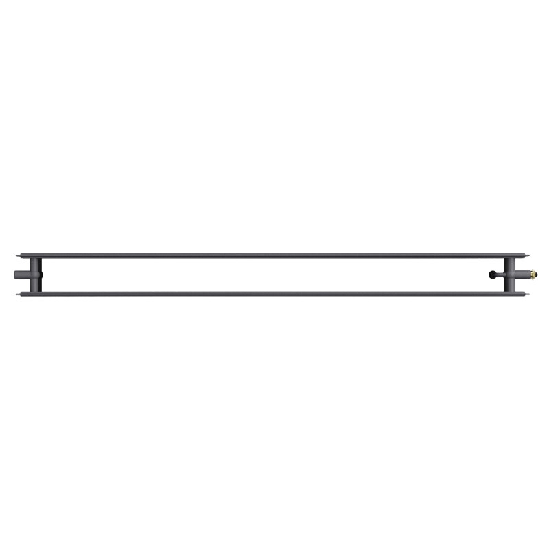 Mexen CVHF20 Hygiene Flat radiatore a pannello 400 x 1500 mm, collegamento inferiore, 1079 W, antracite - W620HF-040-150-66