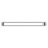 Mexen CVHF20 Hygiene Flat radiatore a pannello 400 x 1500 mm, collegamento inferiore, 1079 W, antracite - W620HF-040-150-66