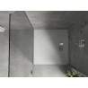 Mexen Hugo brodzik kwadratowy SMC 90 x 90 cm, biały, maskownica inox - 42109090-X