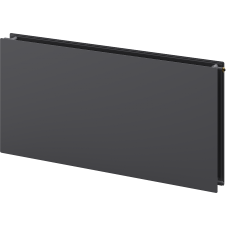Radiateur plat Mexen CVHF20 Hygienique 500 x 500 mm, raccordement inférieur, 431 W, anthracite - W620HF-050-050-66