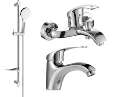 Mexen Fabia DF05 conjunto de baño, cromo - 746503DF05-00