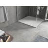 Mexen Hugo brodzik kwadratowy SMC 100 x 100 cm, biały, maskownica biała - 42101010-W