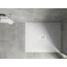 Mexen Hugo receveur de douche rectangulaire SMC 110 x 100 cm, blanc, cache blanc - 42101011-W