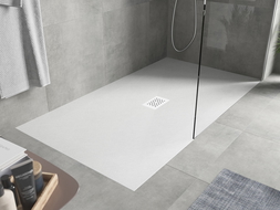 Mexen Hugo receveur de douche rectangulaire SMC 180 x 100 cm, blanc, cache blanc - 42101018-W