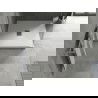 Mexen Hugo vierkante douchebak SMC 100 x 100 cm, wit, inox afdekking - 42101010-X