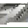 Mexen Hugo quadratische Duschwanne SMC 100 x 100 cm, weiß, Abdeckung Inox - 42101010-X