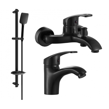 Mexen Fabia DB62 ensemble de bain, noir - 746503DB62-70