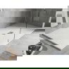 Mexen Hugo rechthoekige SMC douchebak 150 x 100 cm, wit, afdekplaat inox - 42101015-X