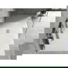 Mexen Hugo rechthoekige SMC douchebak 150 x 100 cm, wit, afdekplaat inox - 42101015-X