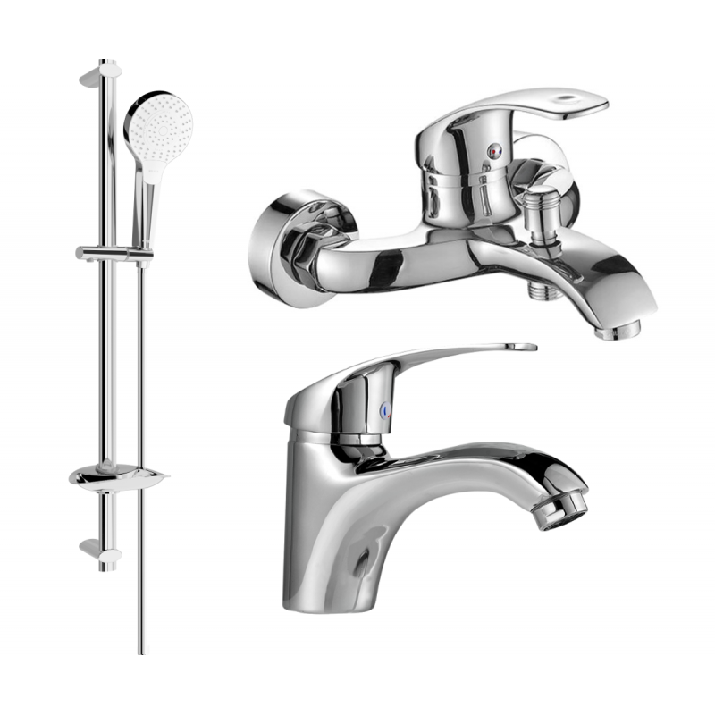 Mexen Fabia DB05 set da bagno, cromo - 746503DB05-00