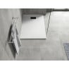 Mexen Hugo receveur de douche rectangulaire SMC 80 x 70 cm, blanc, cache noir - 42107080-B