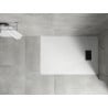 Mexen Hugo receveur de douche rectangulaire SMC 80 x 70 cm, blanc, cache noir - 42107080-B