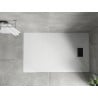 Mexen Hugo receveur de douche rectangulaire SMC 160 x 70 cm, blanc, cache noir - 42107016-B