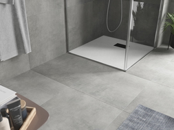 Mexen Hugo receveur de douche carré SMC 80 x 80 cm, blanc, cache noir - 42108080-B