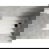 Mexen Hugo rechteckige Duschwanne SMC 110 x 80 cm, weiß, schwarze Abdeckung - 42108011-B