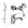 Mexen Fabia DF72 shower set, chrome - 746504DF72-00