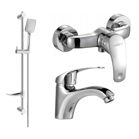 Mexen Fabia DF62 set doccia, cromo - 746504DF62-00