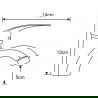 Mexen Fabia DF05 shower set, chrome - 746504DF05-00