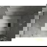 Mexen Hugo vierkante douchebak SMC 90 x 90 cm, wit, zwarte afdekking - 42109090-B