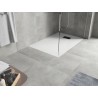 Mexen Hugo rectangular SMC shower tray 110 x 90 cm, white, black cover - 42109011-B