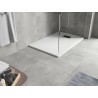Mexen Hugo rectangular SMC shower tray 110 x 90 cm, white, black cover - 42109011-B