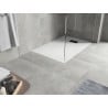 Mexen Hugo rechteckige Duschwanne SMC 130 x 90 cm, weiß, schwarze Abdeckung - 42109013-B