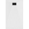 Mexen Hugo rechthoekige SMC douchebak 140 x 90 cm, wit, zwarte afdekking - 42109014-B