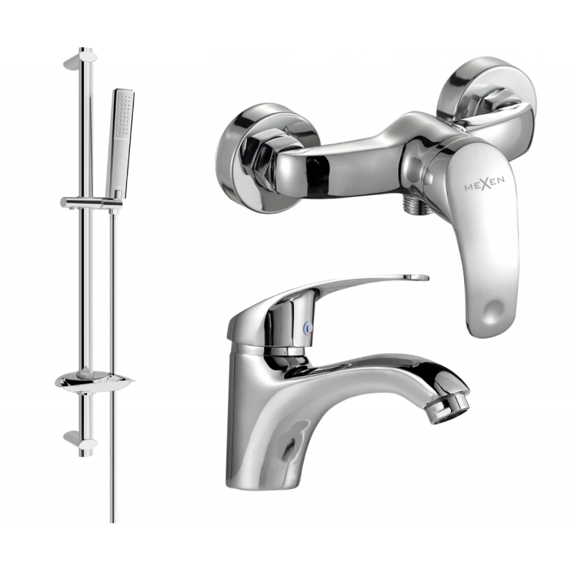 Mexen Fabia DB72 ensemble de douche, chrome - 746504DB72-00