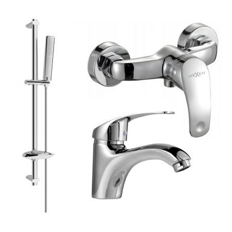 Mexen Fabia DB72 ensemble de douche, chrome - 746504DB72-00