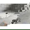 Mexen Hugo receveur de douche rectangulaire SMC 140 x 100 cm, blanc, cache noir - 42101014-B