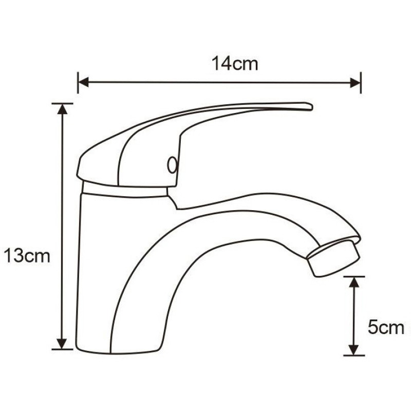 Mexen Fabia DB62 tuš set, krom - 746504DB62-00