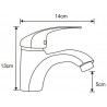 Mexen Fabia DB62 tuš set, krom - 746504DB62-00