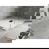 Mexen Hugo receveur de douche rectangulaire SMC 140 x 100 cm, blanc, cache noir - 42101014-B