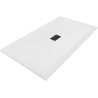 Mexen Hugo piatto doccia rettangolare SMC 150 x 100 cm, bianco, mascherina nera - 42101015-B